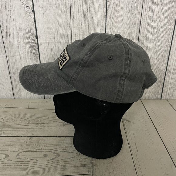 Mountain Khakis Jackson Hole Wyoming Adjustable Hat Cap Gray Grey - Picture 3 of 7